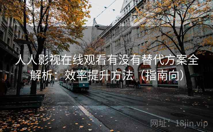 人人影视在线观看有没有替代方案全解析：效率提升方法（指南向）