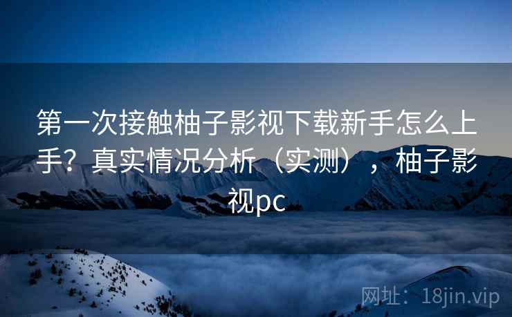 第一次接触柚子影视下载新手怎么上手？真实情况分析（实测），柚子影视pc