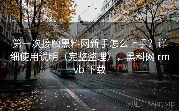 第一次接触黑料网新手怎么上手？详细使用说明（完整整理），黑料网 rmvb 下载